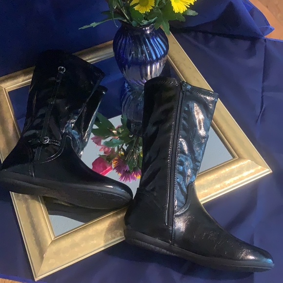 Nordstrom black boots NWT Sz 9 - Picture 7 of 9